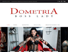 Tablet Screenshot of dometria.com